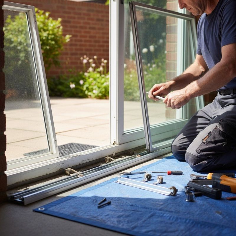 Door Track Repair Service in Alpharetta, GA