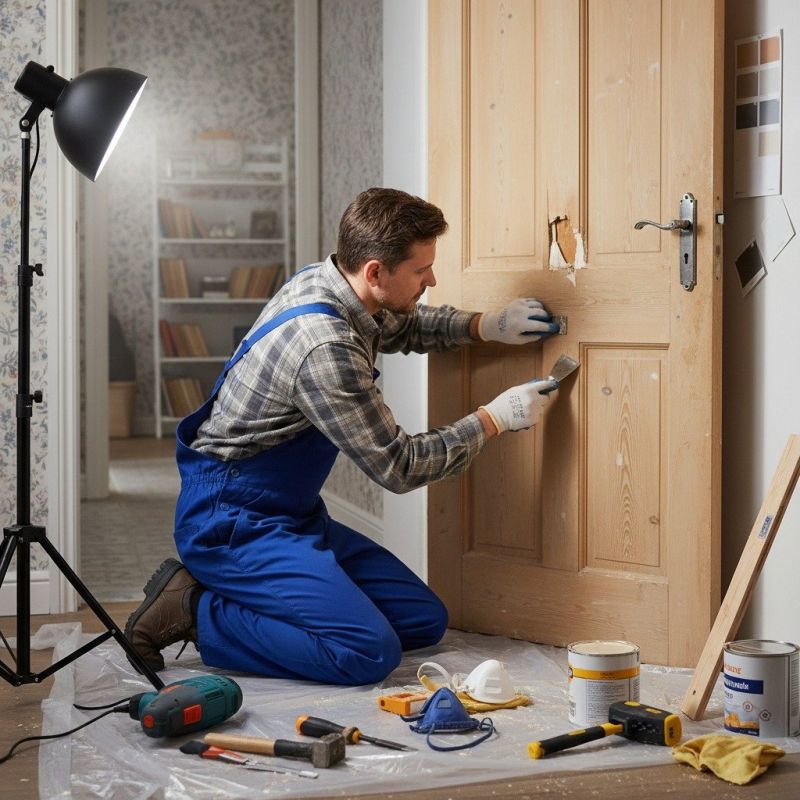 Basement Door Repair in Alpharetta, GA